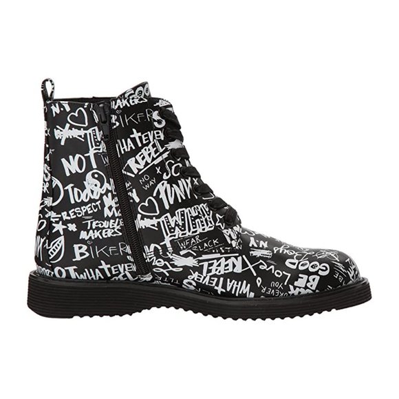 Aldo - Graffiti Punky Combat Boots NWOT - Picture 3 of 14